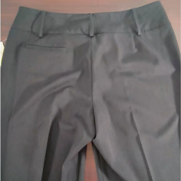 New Direction Dress Slacks Women's Sz 12 Onyx Straight Leg Mid Rise Career Work - Picture 9 of 16